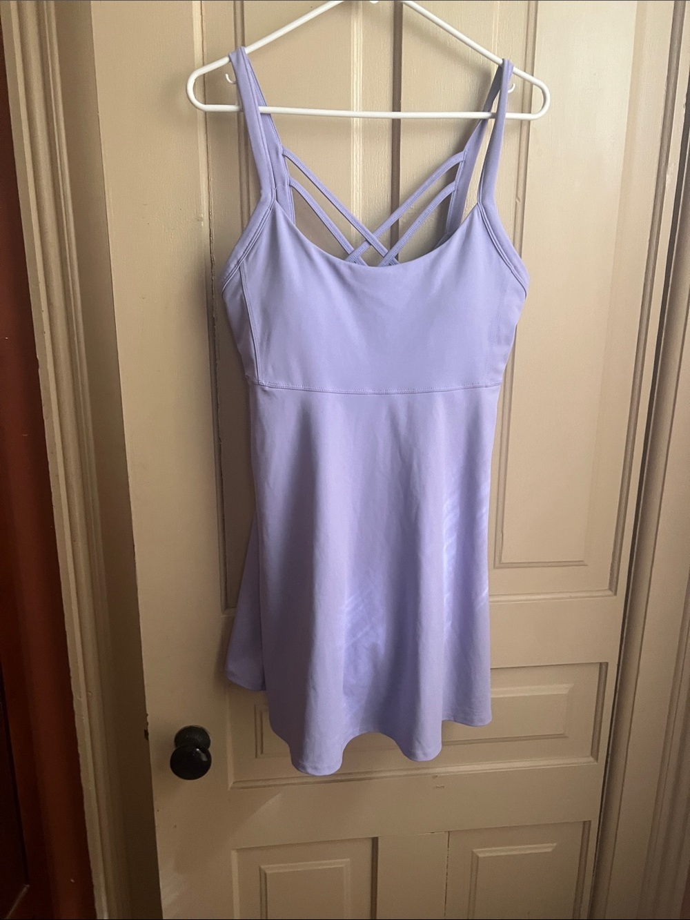 Kyodan Lilac Strappy Active Tank dress pickleball, tennis